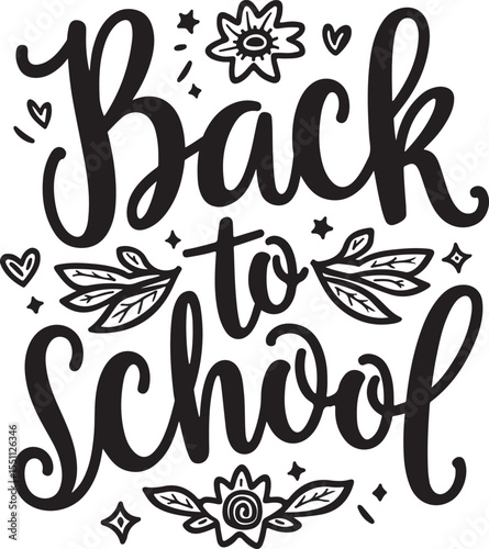 Back to School Funny & Inspirational T-Shirt Design Bundle