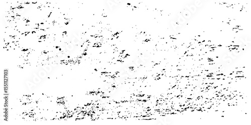 Scratch Distress urban overlay spotted concrete grain surface grainy noise rust wall grunge black splatter and white background. damaged chalk crack rough ink wall texture.	