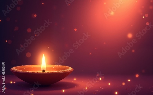 diwali day concept background. AI Generated. High quality