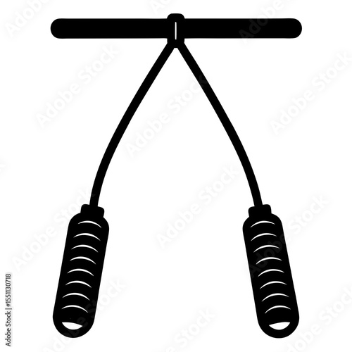 trx handle vector silhouette 