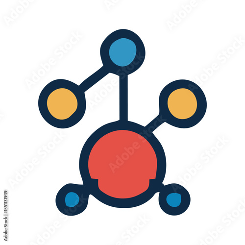 Futuristic AI Emblem Logo — Vector Design for Tech Branding, A visually impactful emblem-style logo representing AI, designed for tech branding and easily traceable in CorelDRAW.
