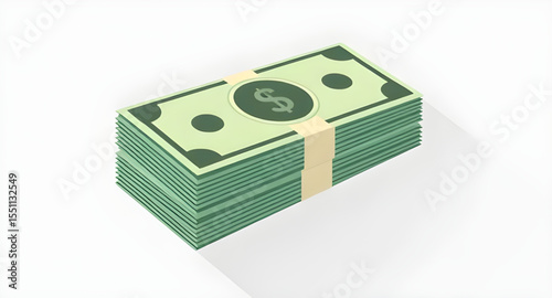 Dollar cash, Dollar bills, Money icon, Stack of cash, Cash bundle, Green dollar bills, Currency icon, Cash vector, Paper money, Dollar sign, Money stack, Cash illustration, Cash payment, Money symbol,