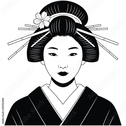 japanese kimono woman