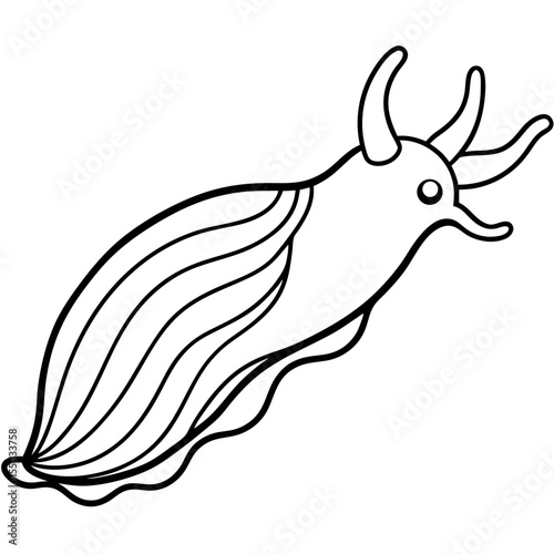 Clean Sea Slug Sketch