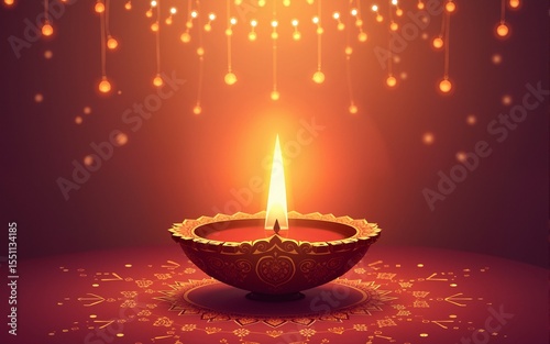 Happy Diwali card design. High quality