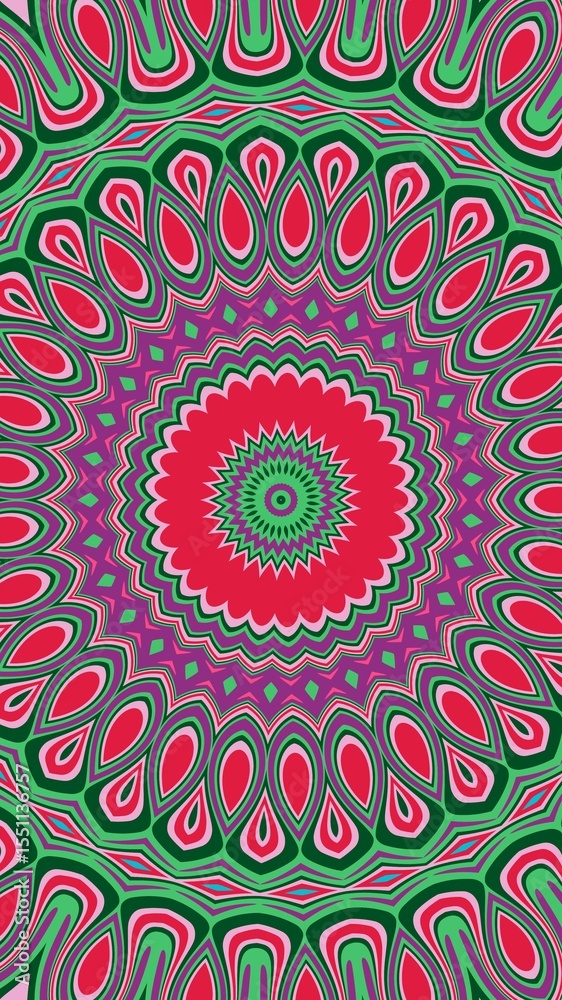 Fototapeta premium mandala motif design, kaleidoscope motif, mandala pattern, kaleidoscope pattern, wallpaper, mandala, kaleidoscope. HD