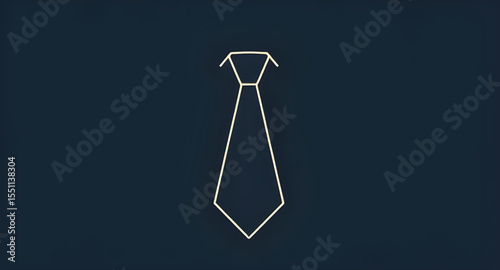 Suit accessory, Men’s fashion icon, Professional attire, Clothing icon, Dress code symbol, Formal icon, Gentleman icon, Silk tie, Bowtie alternative, Classic tie, Male clothing icon, Elegant wear icon