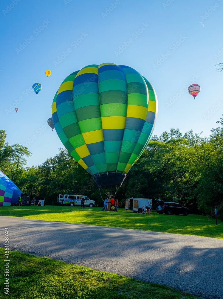 Obraz premium hot air balloon