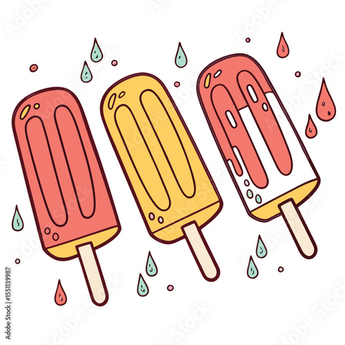 ice cream on a stick