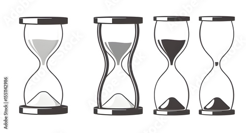 Hourglass icon, Time icon, Sand timer, Hourglass vector, Hourglass illustration, Time passing icon, Countdown icon, Clock symbol, Hourglass silhouette, Hourglass outline, Classic hourglass, Hourglass 