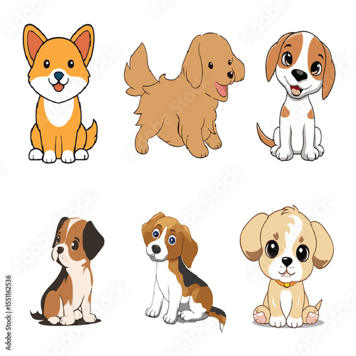 dog vector 5