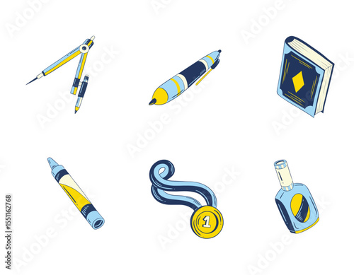 Student Study and Achievement Graphics Pack 