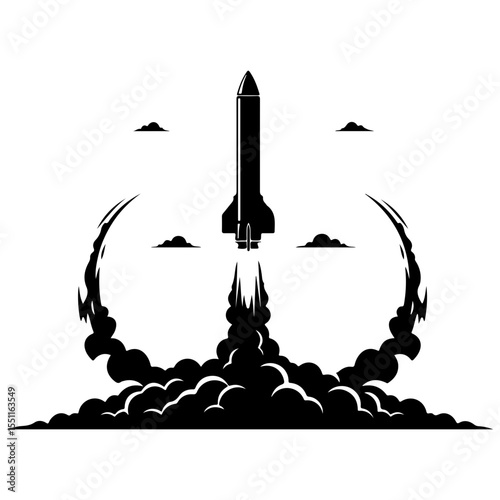 From sleek interceptors to bulky freighters, a diverse fleet of galactic vehicle silhouette