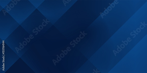 Black dark navy blue silver abstract pattern background. Geometric shape. Line triangle angle fold polygon diamond 3D simple abstract modern