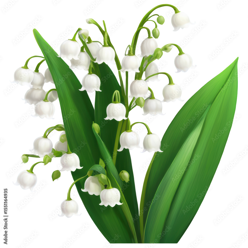 Fototapeta premium Lily of the Valley