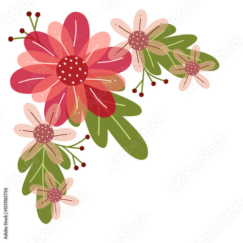 Floral Decoration Background