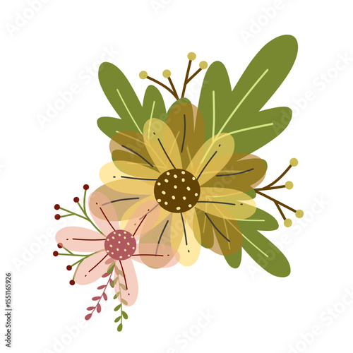 Floral Decoration Background