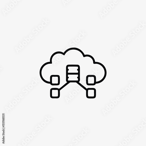 data icon fully editable vector template