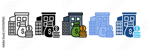 Capital Expenditures Icon Element For Design