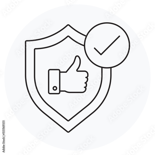 Trust and Integrity icon, Built on Trust The Foundation of Ethical Success, Integrity in Action Leading with Honesty and Accountability, vector
