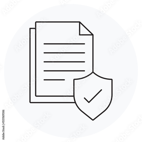 Governance of Data icon, Mastering Data Governance Building Trust Through Control and Compliance, Data Governance Framework Securing Integrity, Privacy, and Access, vector
