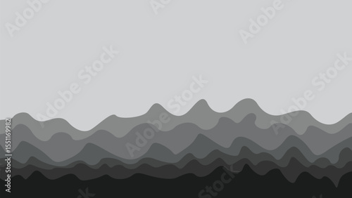 minimal background line wave