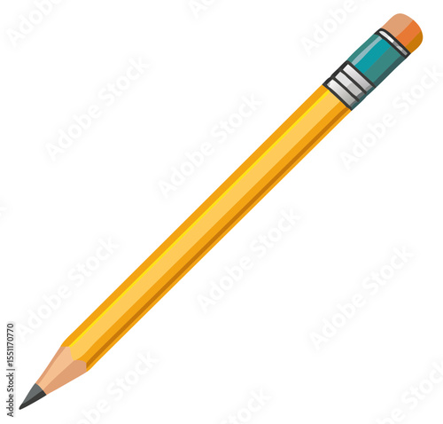 Pencil. Vector illustration
