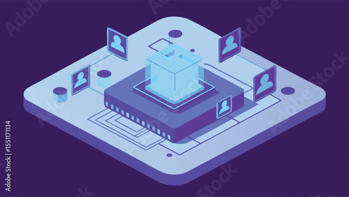 Identity linked cloud access platform with hologra
