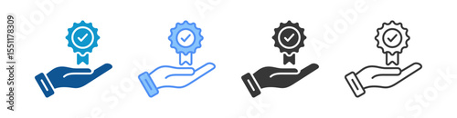 Service Icon Set Multiple Style Collection