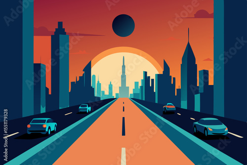 road to the city