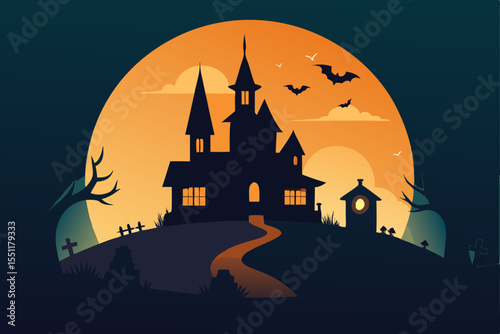 castle in the woods