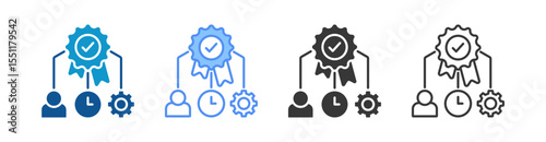 Framework Icon Set Multiple Style Collection