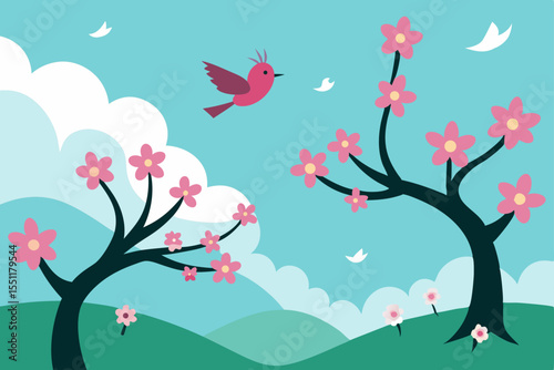cherry blossom tree