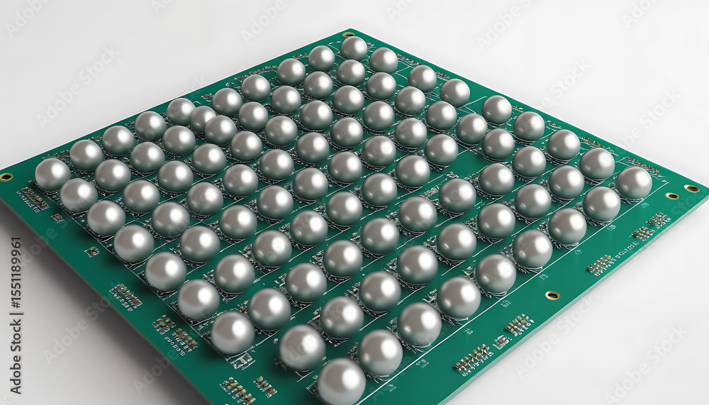 Ball Grid Array: Electronic Component Array Ball Grid Array: Electronic Component Array