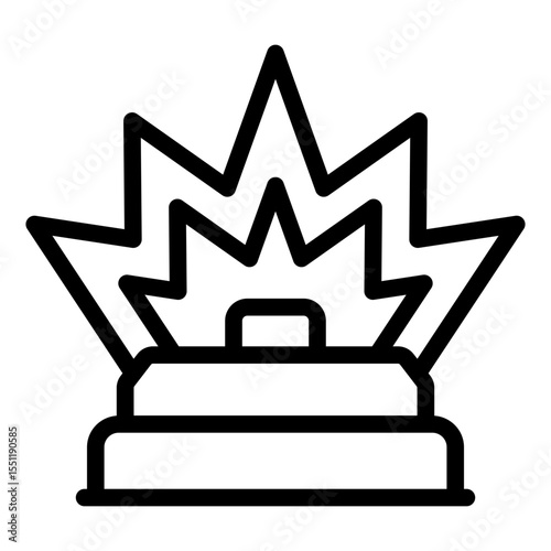 land mine icon