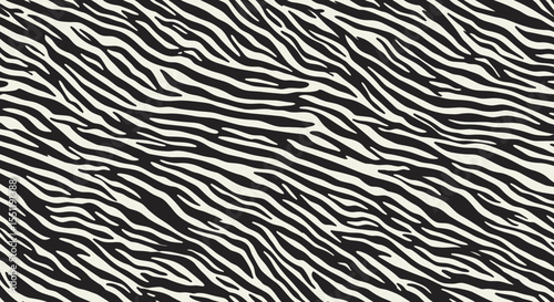 Stylish and striking zebra pattern background for contemporary designs and prints