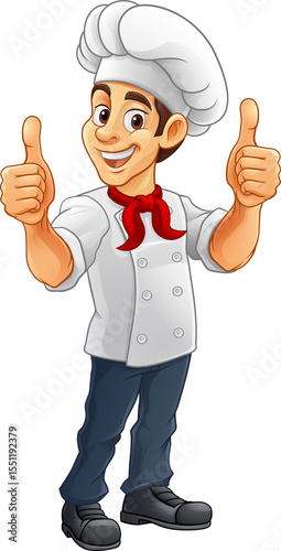 Chef Baker Cartoon Cook Foo...