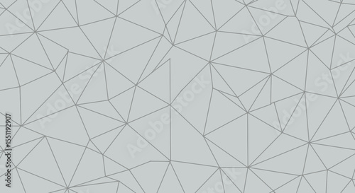 Abstract gray polygonal geometric background, modern style low poly design template
