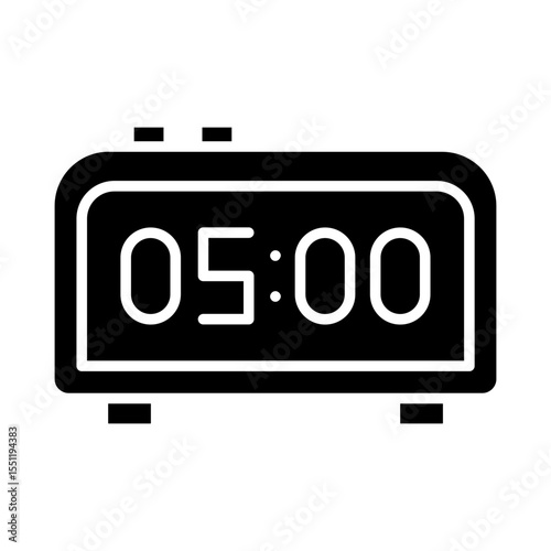 Digital Clock Icon