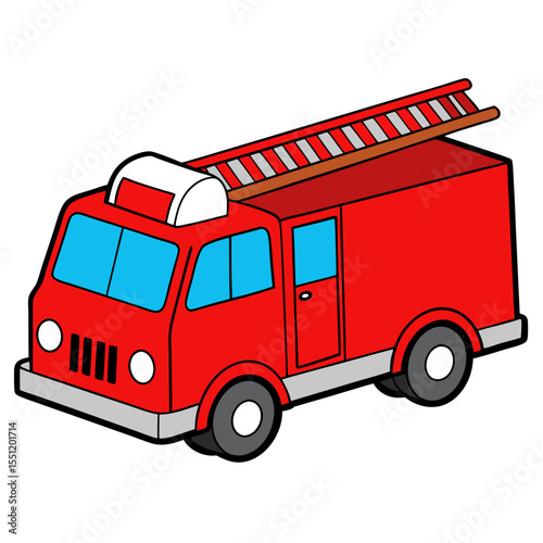 fire truck front view 