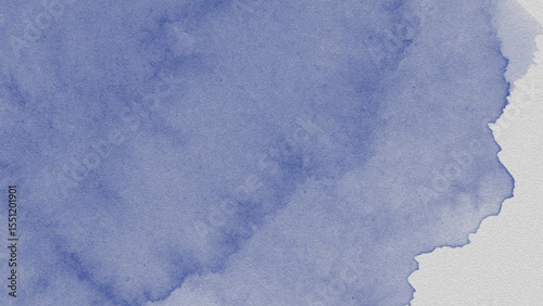 Rich, deep blue watercolor wash. Ideal for moody designs, artistic backgrounds, and abstract art prints.