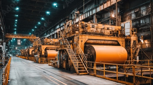 Roller stations showing different stages of forming on a sheet line