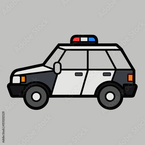 police suv in action 