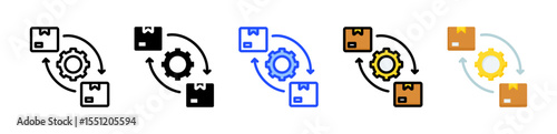 Replacement Icon Collection With Multiple Styles