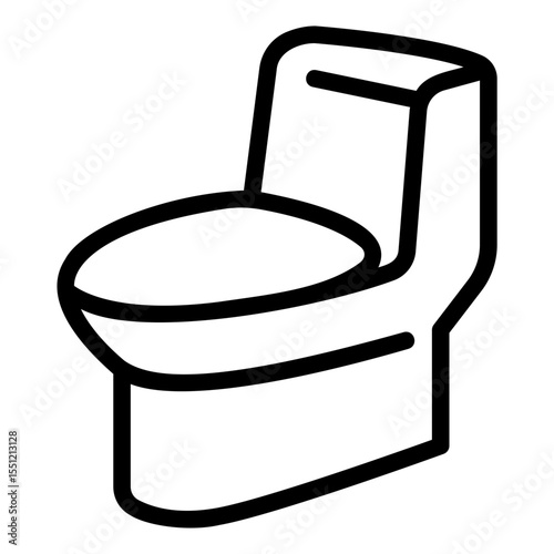 toilet Line Icon