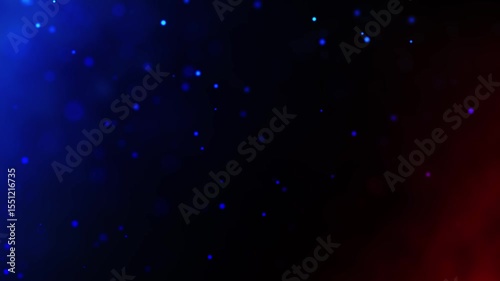 Particles Background blue Loop 4k