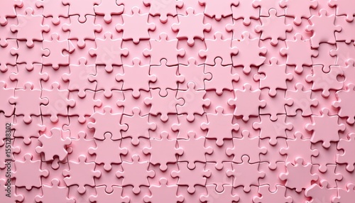 Wallpaper Mural Pink Puzzle Pieces Background for Creative and Artistic Projects Torontodigital.ca