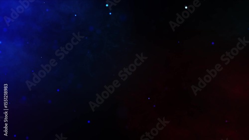 Particles Background blue Loop 4k