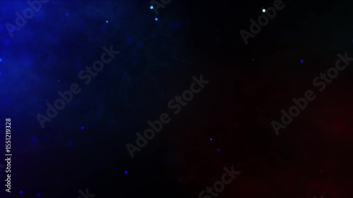 Particles Background blue Loop 4k