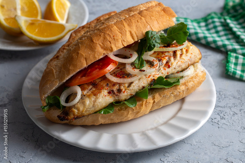 Turkish Balik Ekmek - Fish ...